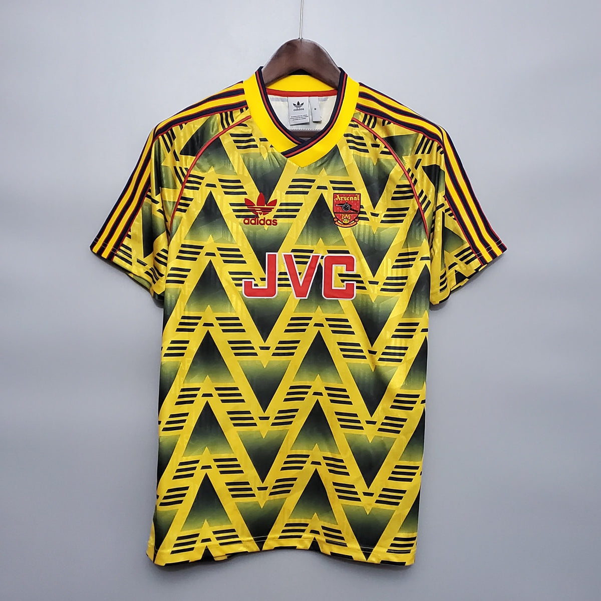Arsenal 1991/93 Away Jersey "Bruised Banana' - Retro Fan Version