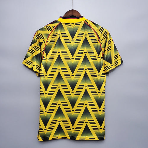 Arsenal 1991/93 Away Jersey "Bruised Banana' - Retro Fan Version