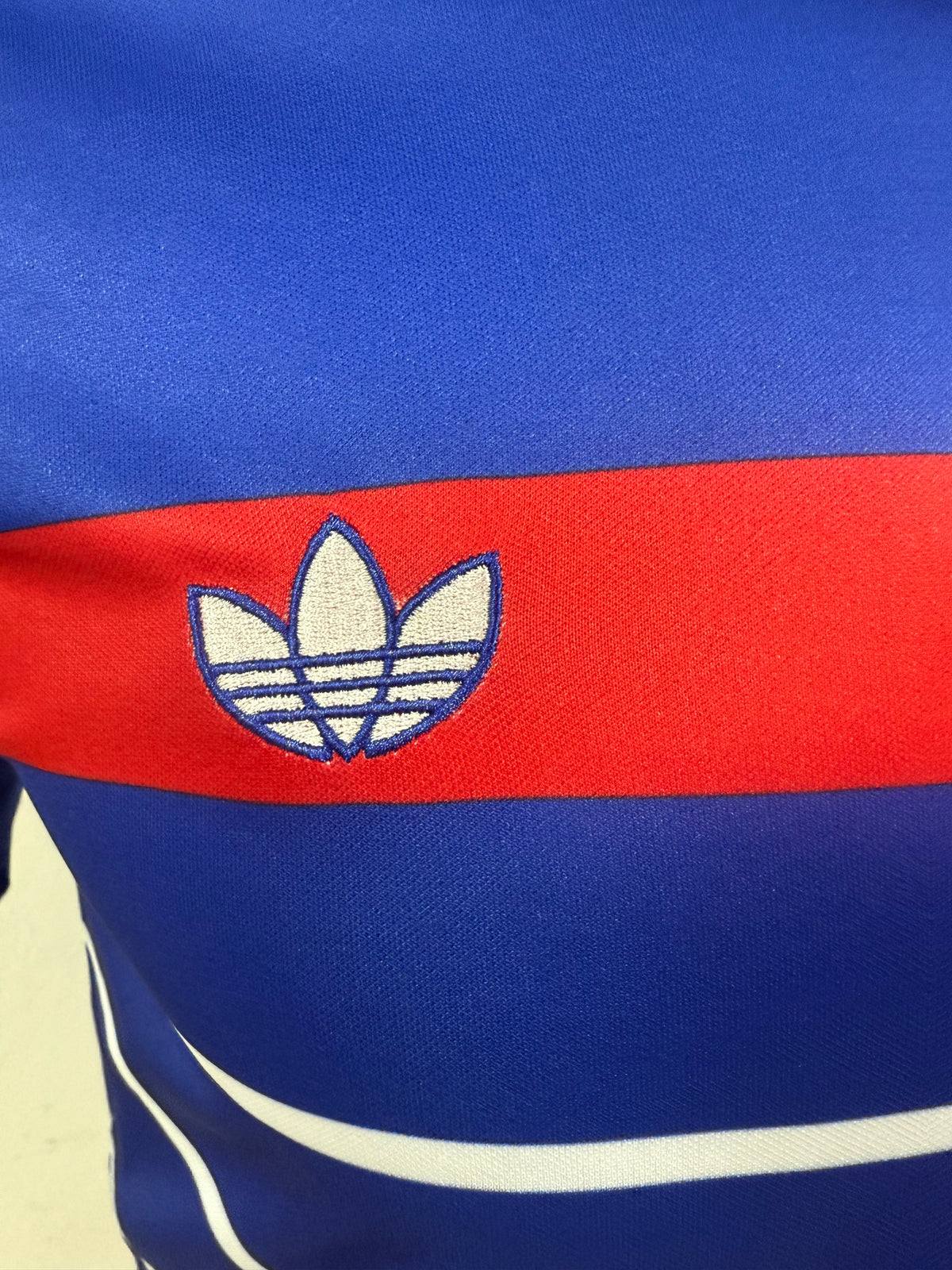 France 1988 Home Jersey -Retro Fan Version