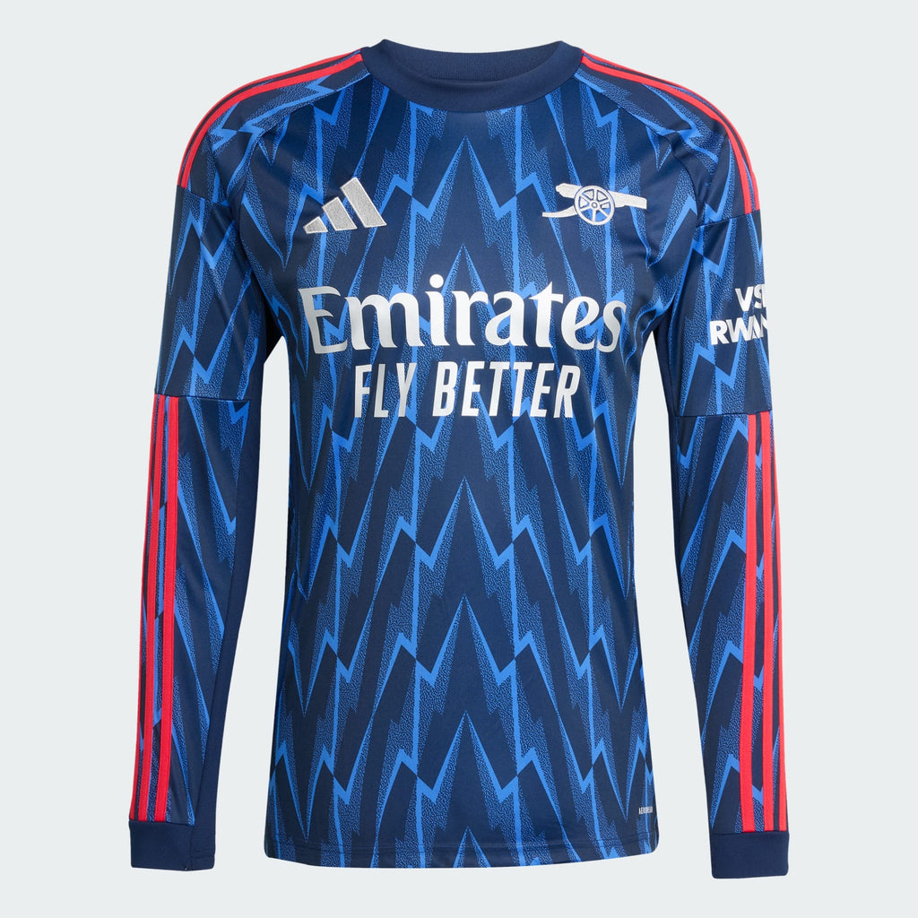 Arsenal 25/26 Away Jersey – Long Sleeve (Player Version)