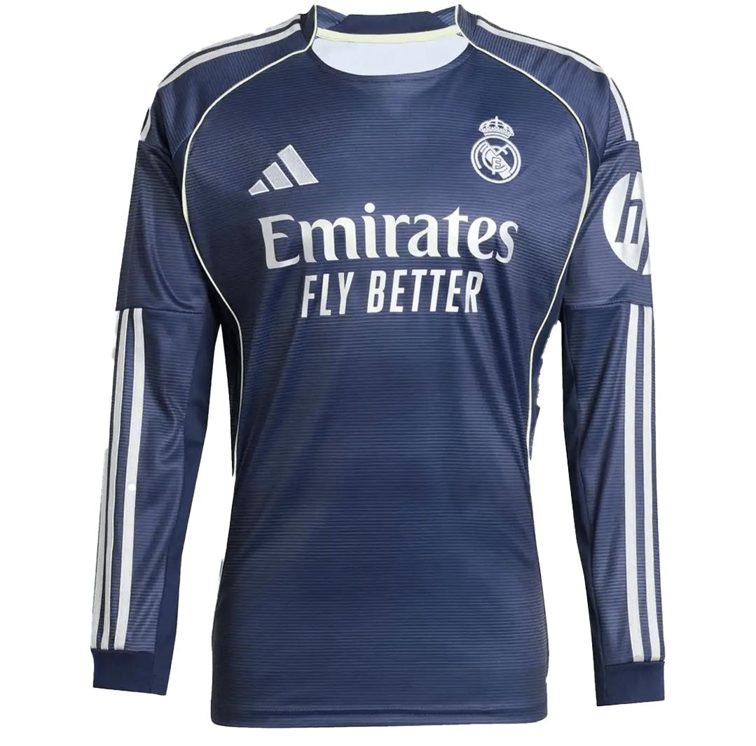 Real Madrid 25/26 Away Jersey - Long Sleeve