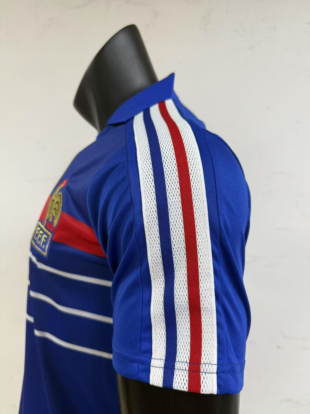 France 1988 Home Jersey -Retro Fan Version